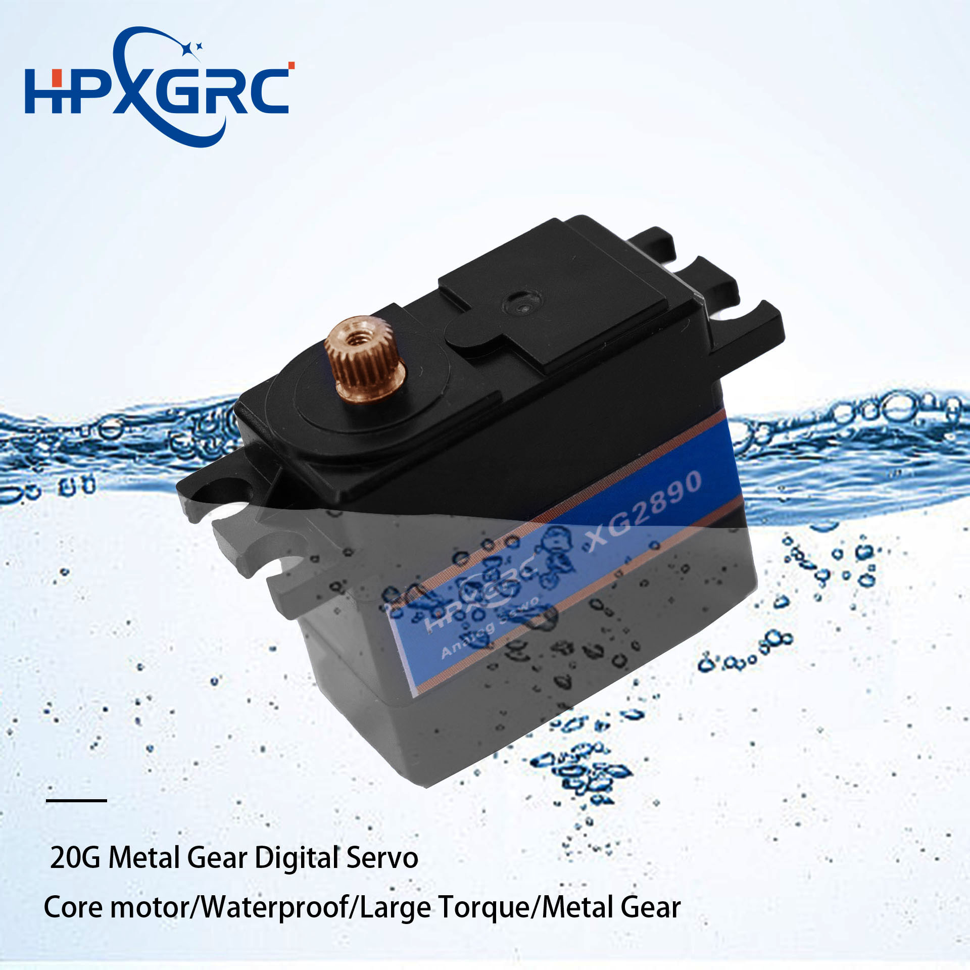 Servo Tahan Air HPXGRC 9g 17g  - Drone Lidar ulasan dan harga