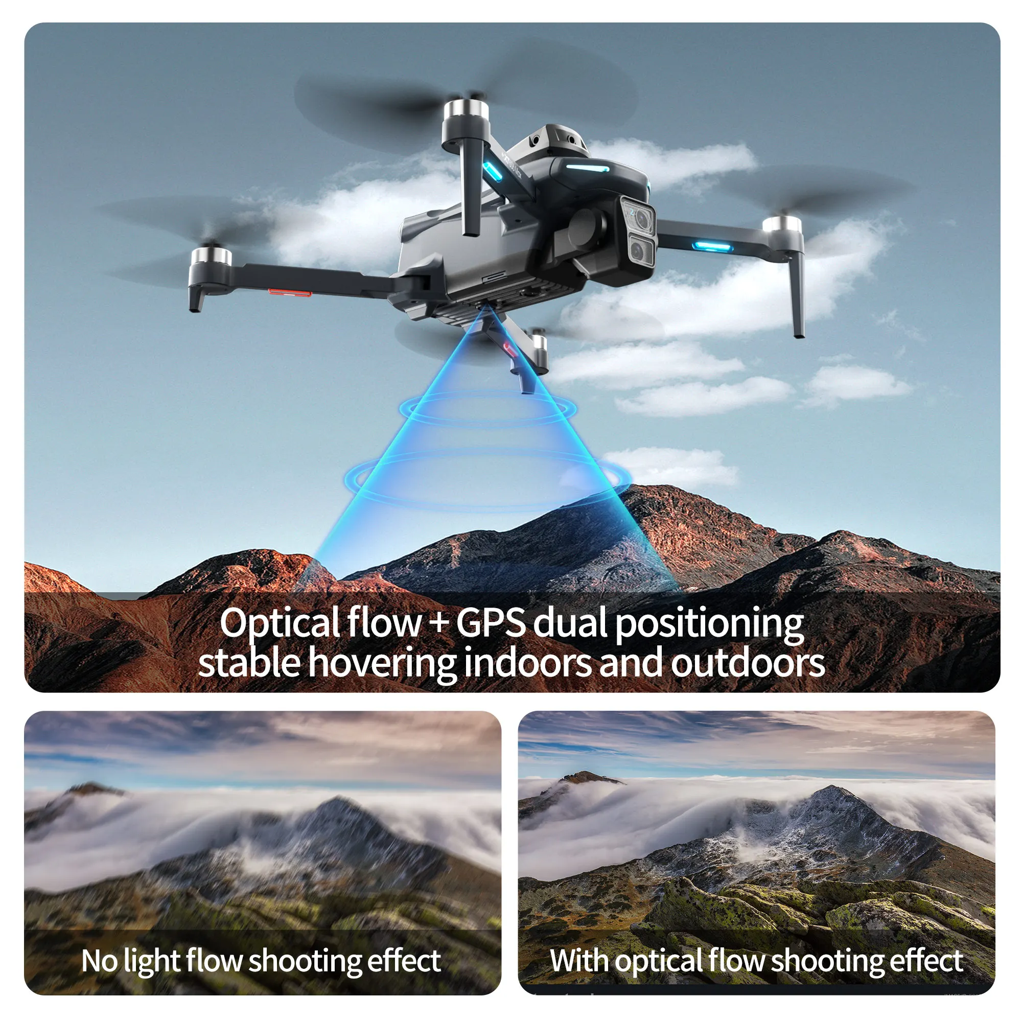 Drone GPS XT606 MAX Asli HD 8K - Drone Multispectral ulasan dan harga